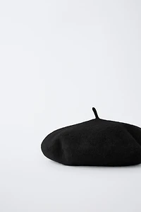 100% WOOL BERET