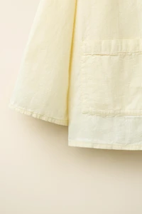 PLEATED SHIRT CREATED BY CARAMEL LONDON X ZARA