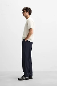 T-SHIRT EN MAILLE RELAXED FIT