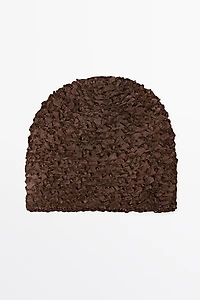Textured Ribbon Beanie - STUDIO
