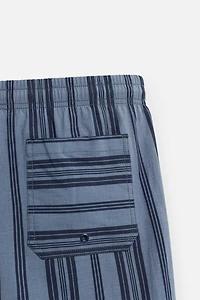 MAILLOT DE BAIN MI-LONG RAYURES