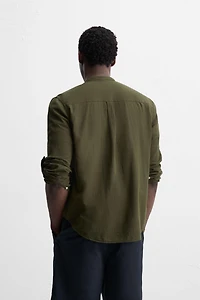 WRINKLED LOOK SHIRT