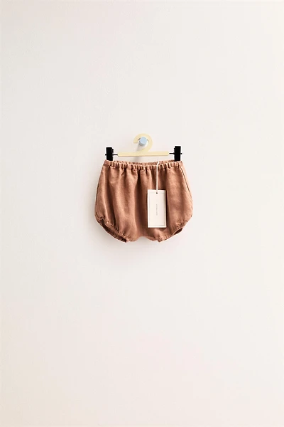 ZARA TIMELESS - 100% LINEN BLOOMERS