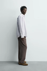 CHEMISE EN POPELINE À CARREAUX