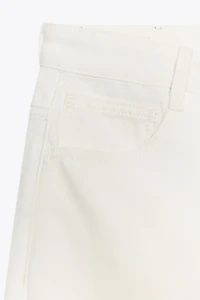 ZW COLLECTION PLEATED COTTON PANTS