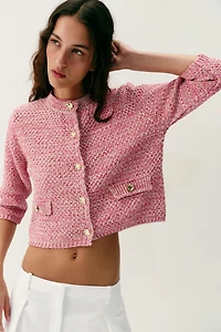 FRENCH SLEEVE CARDIGAN