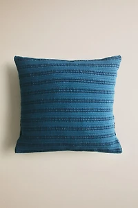 KIDS' TEXTURED STRIPED THROW PILLOW COVER