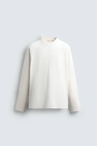 T-SHIRT À MANCHES LONGUES COUTURE