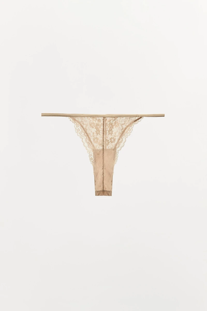 LACE HIPSTER PANTIES