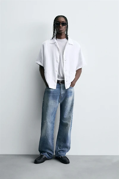 RELAXED FIT 100% HEMP SHIRT