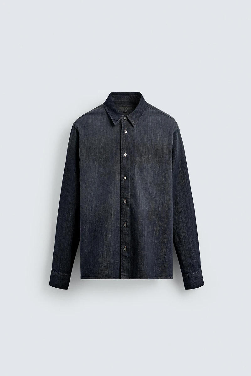 WASHED DENIM SHIRT