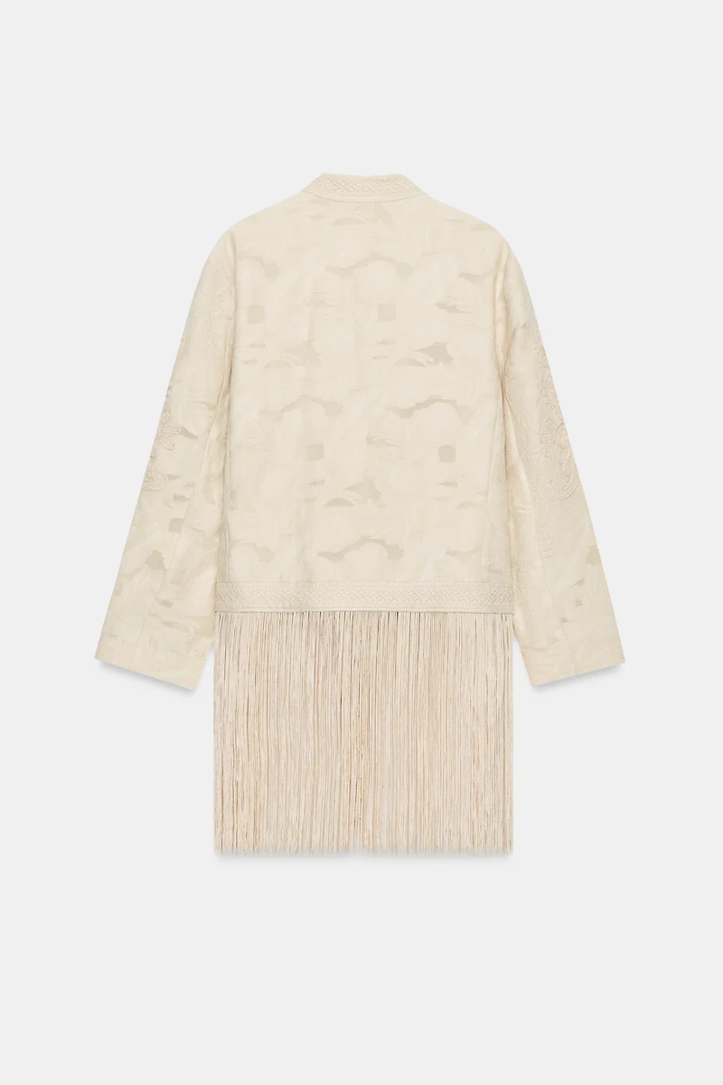 ZW COLLECTION FRINGED JACKET