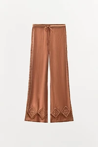 PANTALON DENTELLE LOSANGES LIMITED EDITION