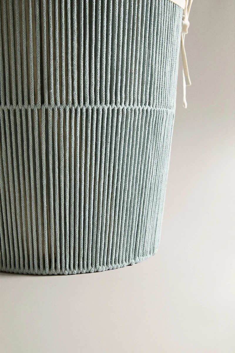 CORBEILLE À LINGE TISSU INTÉRIEUR