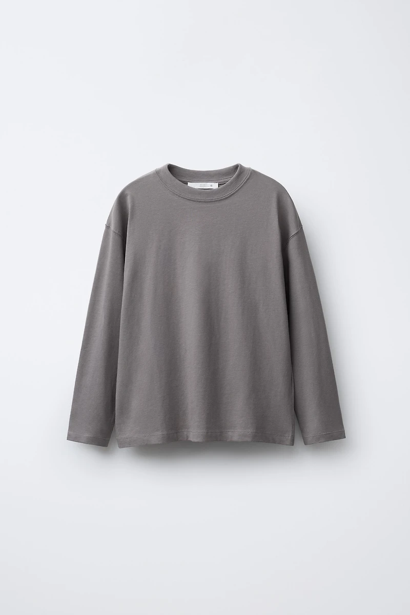 THREE-PACK OF PLAIN AND STRIPED T-SHIRTS