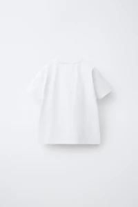 T-SHIRT CŒUR APPLIQUÉ
