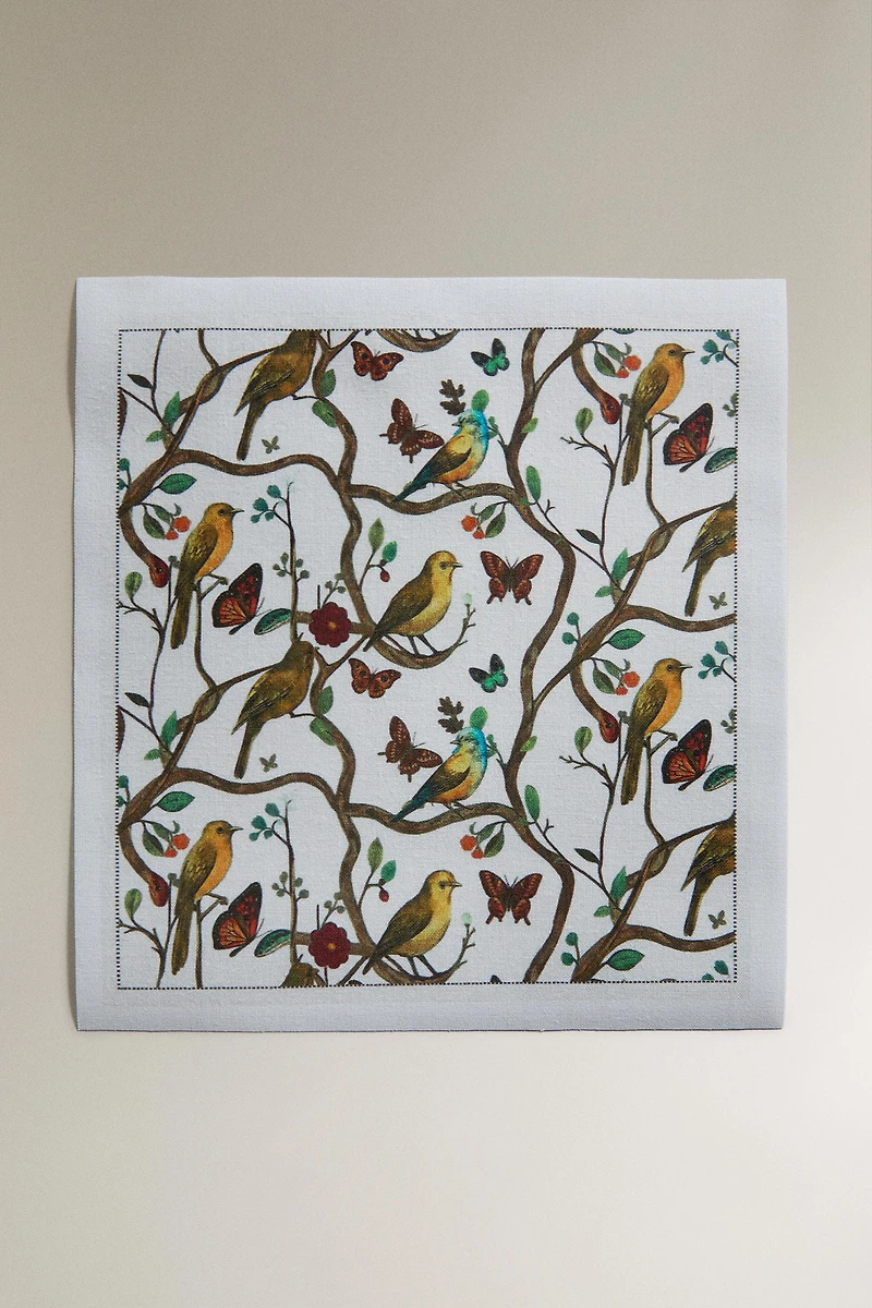 BIRD PRINT NAPKIN ROLL (PACK OF 20) | MARISA BERENSON
