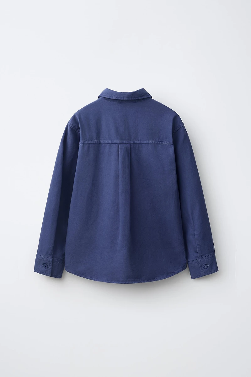 EMBROIDERED DETAIL SHIRT