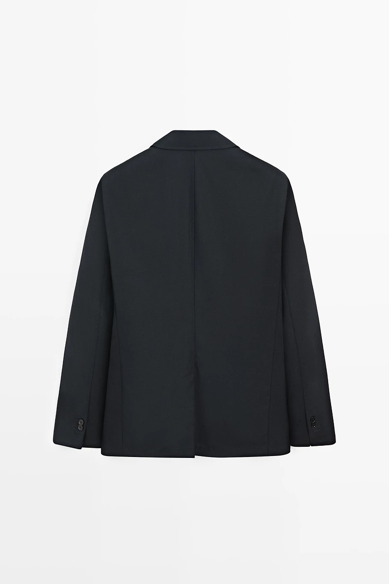 Blazer en laine froide
