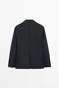 Blazer en laine froide