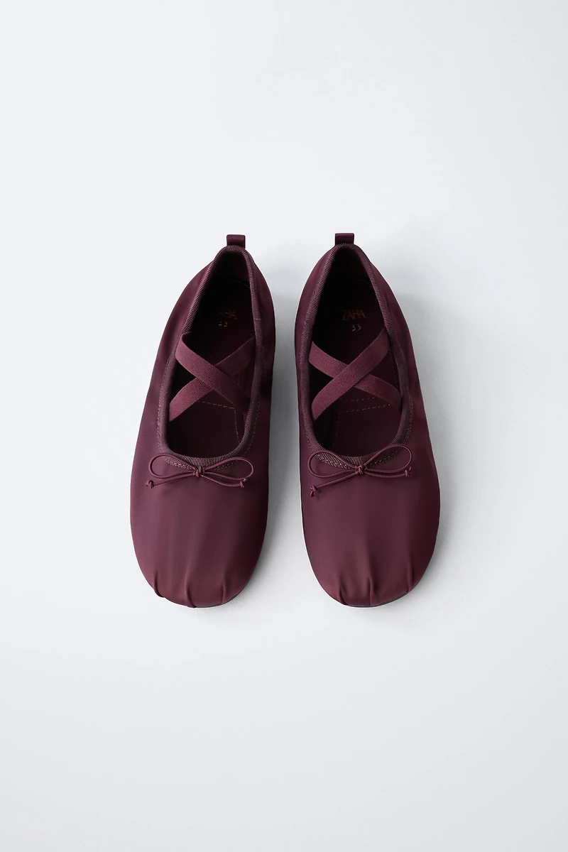 BALLERINES SATINÉES