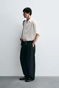 CHEMISE FLUIDE STRUCTURÉE