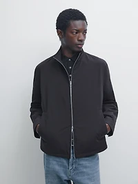 Two-way stretch fabric jacket