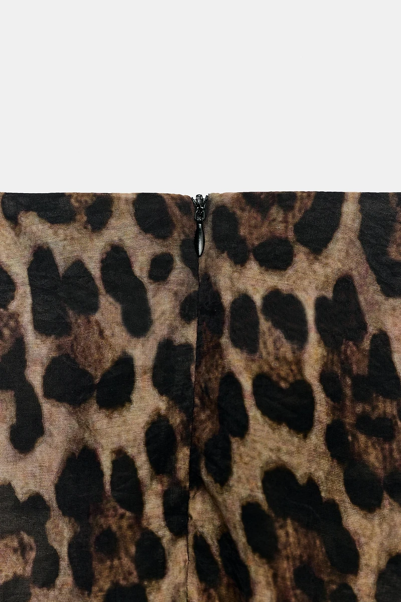 PARÉO À IMPRIMÉ ANIMALIER