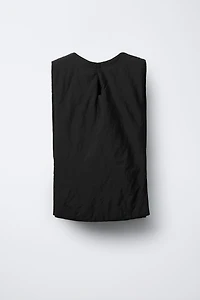 GLOW-IN-THE-DARK SKULL VEST COSTUME