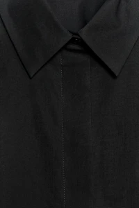 WIDE SLEEVE POPLIN SHIRT