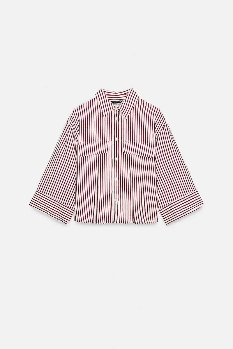 STRIPED LINEN SHIRT