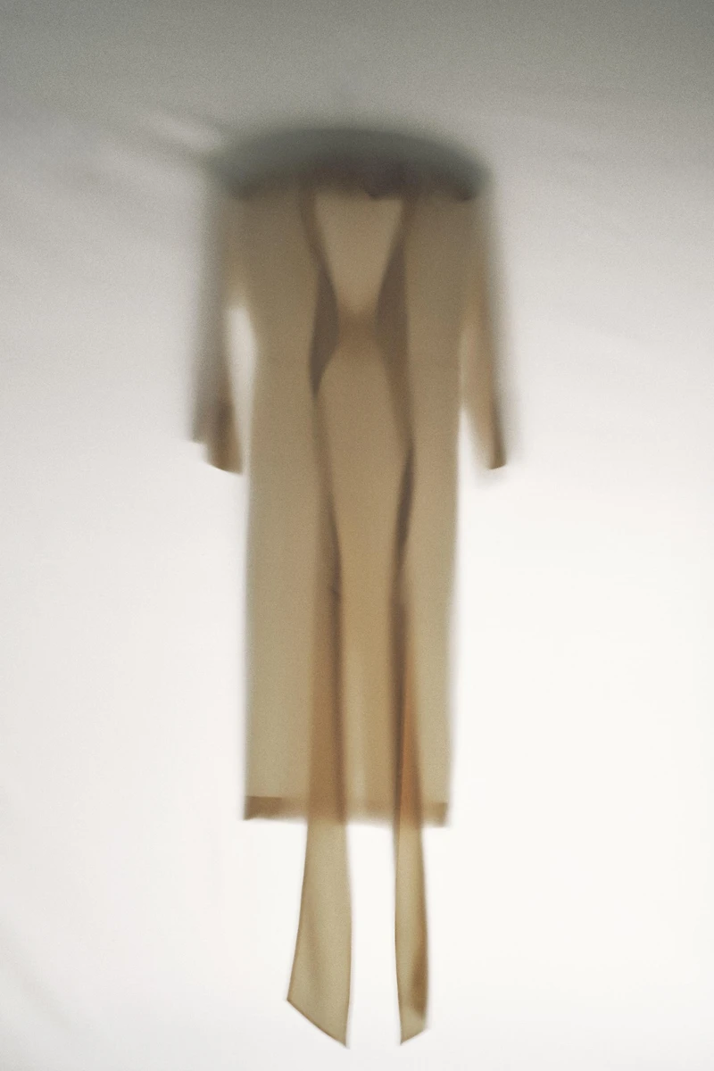 ROBE MIDI À NŒUDS ZW COLLECTION