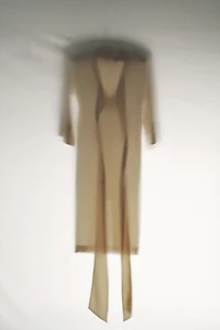 ROBE MIDI À NŒUDS ZW COLLECTION