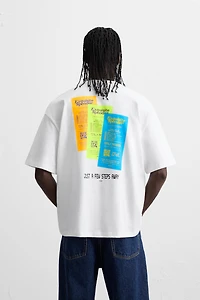 RAISED PRINT T-SHIRT
