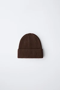 PLAIN KNIT HAT