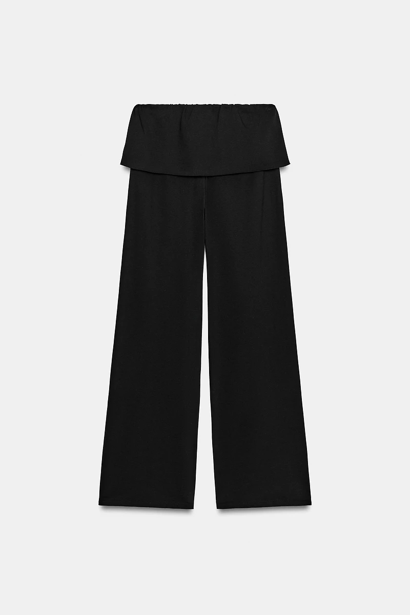 HEAVY COTTON SASH PANTS