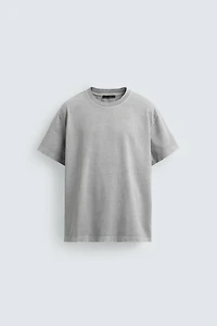 WASHED BOXY FIT T-SHIRT
