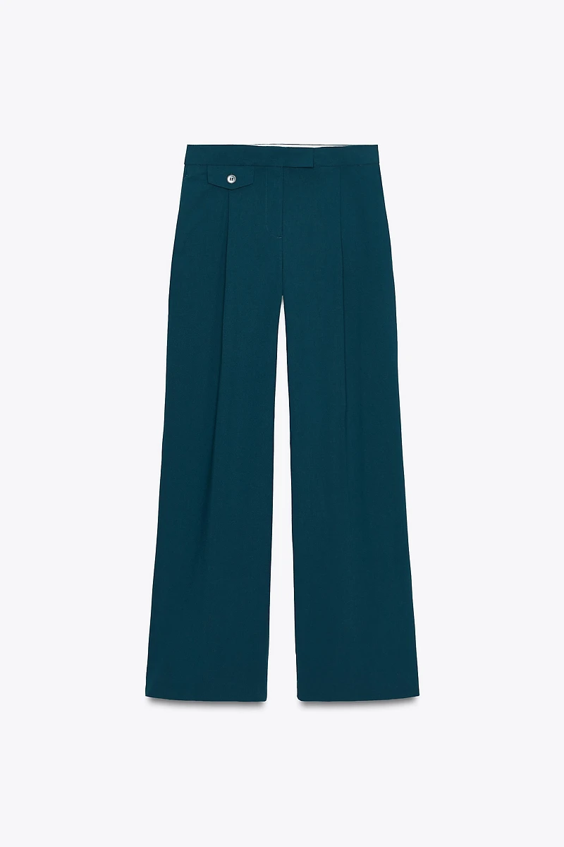 PANTALON LARGE PINCES