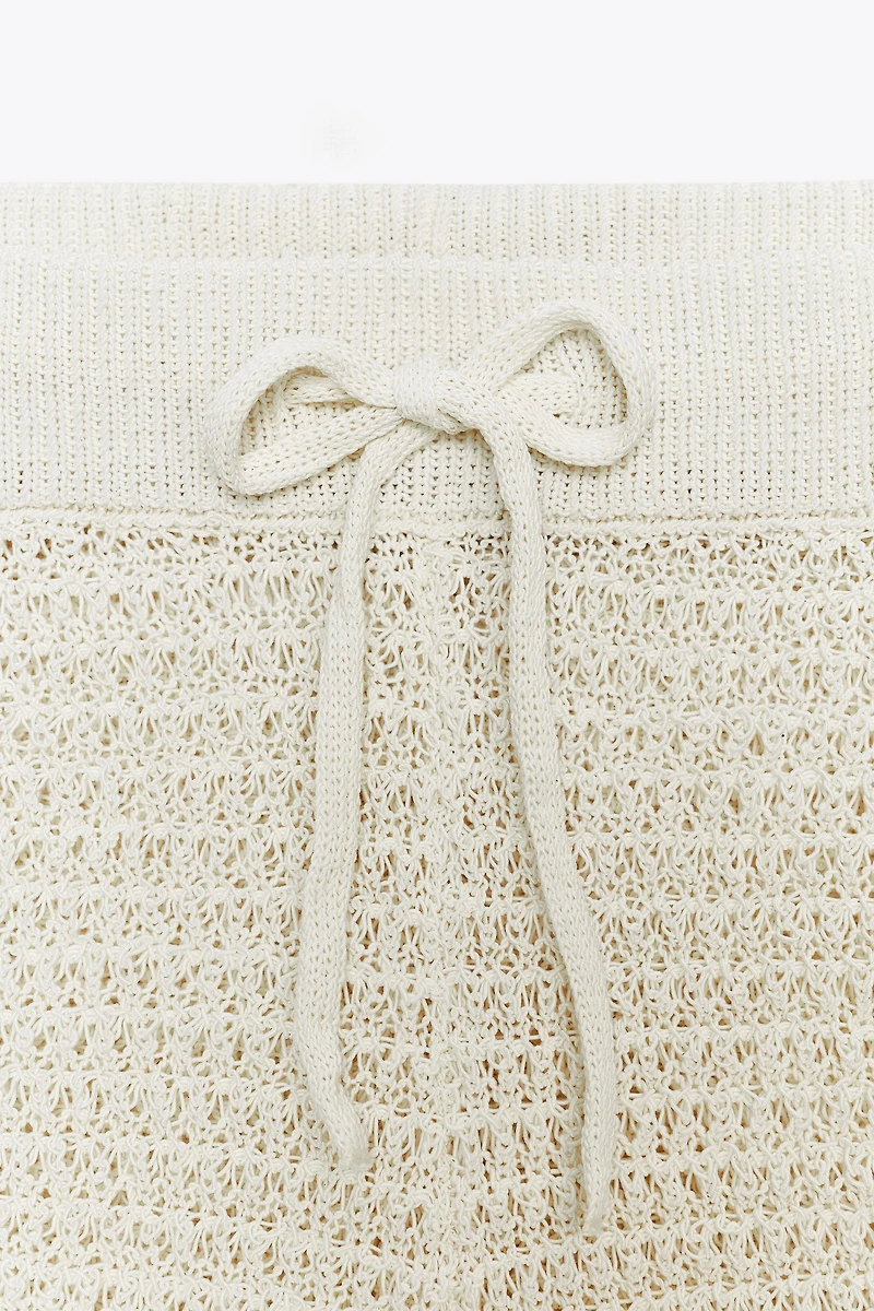 KNIT SHORTS