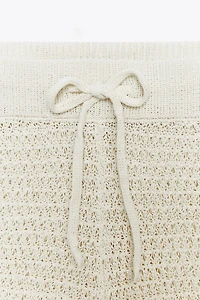 KNIT SHORTS
