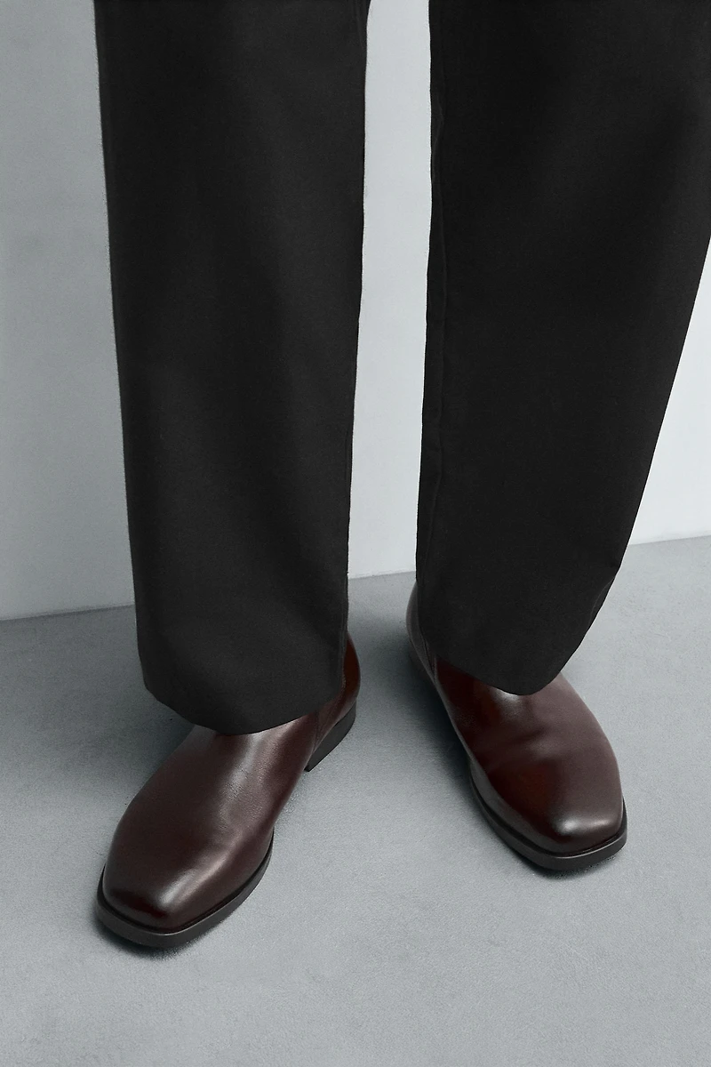 BOTTINES CHELSEA EN CUIR