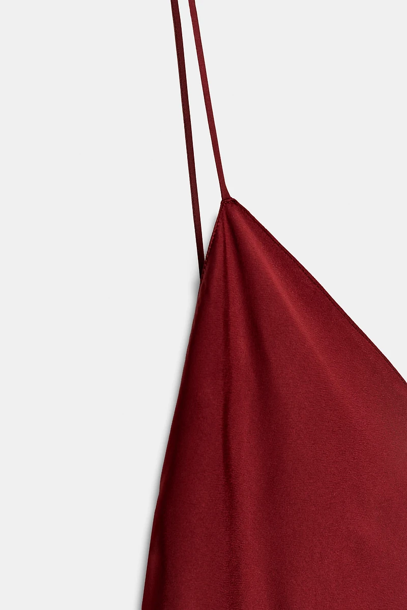 ROBE STYLE LINGERIE SATINÉE ZW COLLECTION