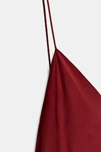 ROBE STYLE LINGERIE SATINÉE ZW COLLECTION