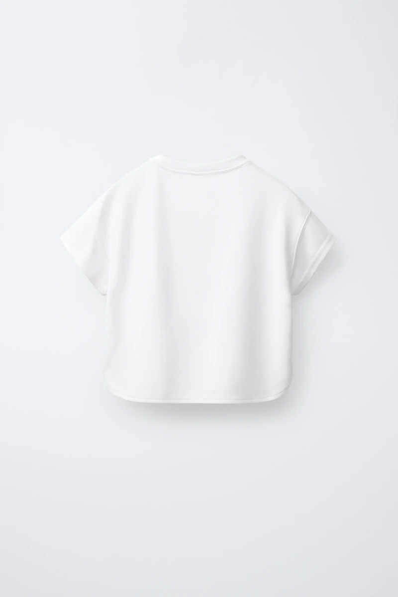 T-SHIRT FLUIDE À INSCRIPTION