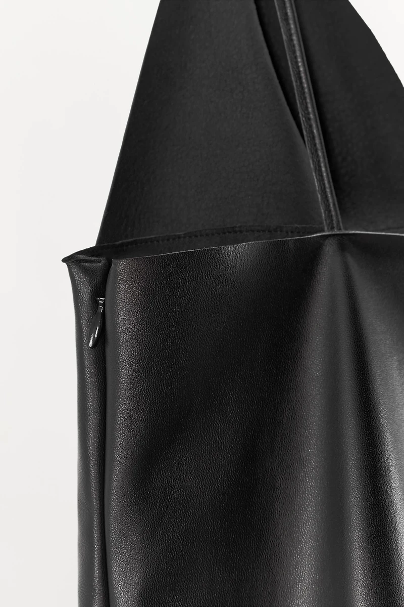 LACE LEATHER DRESS