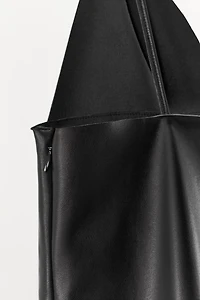 LACE LEATHER DRESS