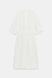 ZW COLLECTION BELTED MIDI DRESS