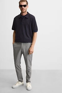 SLIM FIT STRETCH PANTS