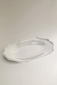 PLATEAU DÉCORATIF ACIER