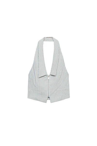 STRIPED VEST TOP